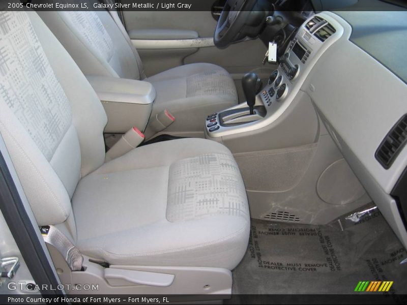 Galaxy Silver Metallic / Light Gray 2005 Chevrolet Equinox LS