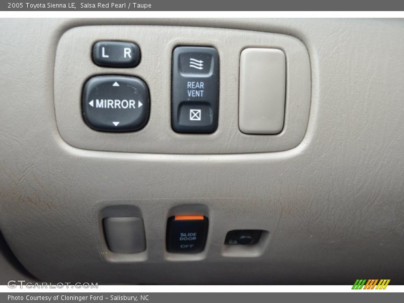 Salsa Red Pearl / Taupe 2005 Toyota Sienna LE