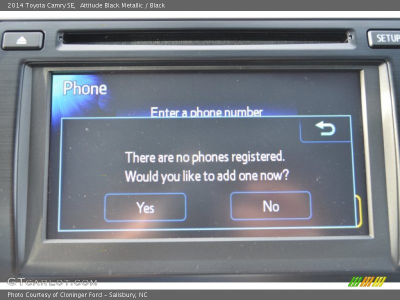 Attitude Black Metallic / Black 2014 Toyota Camry SE