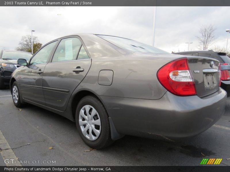 Phantom Gray Pearl / Stone 2003 Toyota Camry LE