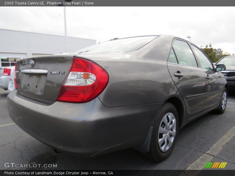 Phantom Gray Pearl / Stone 2003 Toyota Camry LE