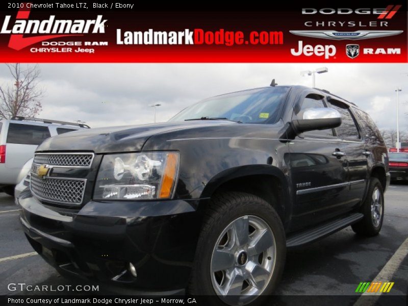 Black / Ebony 2010 Chevrolet Tahoe LTZ