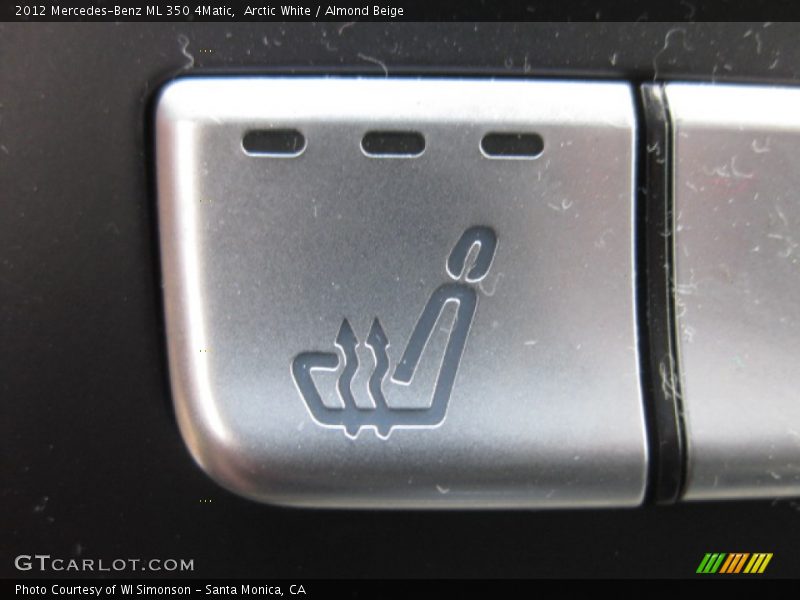 Arctic White / Almond Beige 2012 Mercedes-Benz ML 350 4Matic