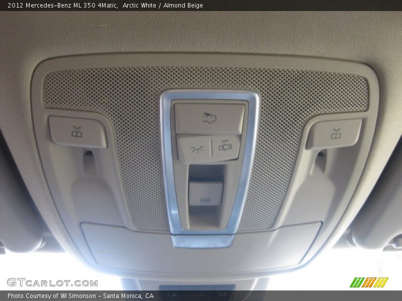 Arctic White / Almond Beige 2012 Mercedes-Benz ML 350 4Matic