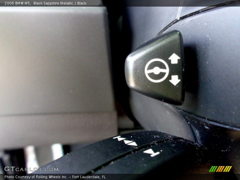 Black Sapphire Metallic / Black 2006 BMW M5