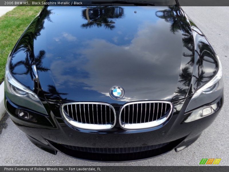 Black Sapphire Metallic / Black 2006 BMW M5