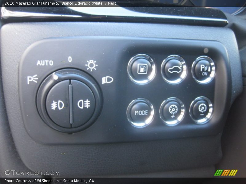 Controls of 2010 GranTurismo S