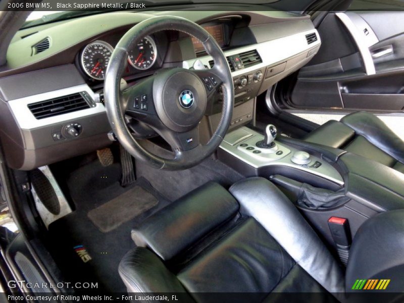 Black Interior - 2006 M5  
