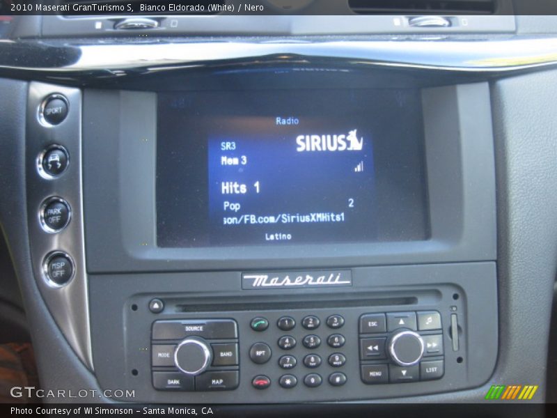 Controls of 2010 GranTurismo S