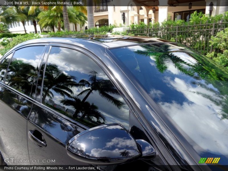 Black Sapphire Metallic / Black 2006 BMW M5