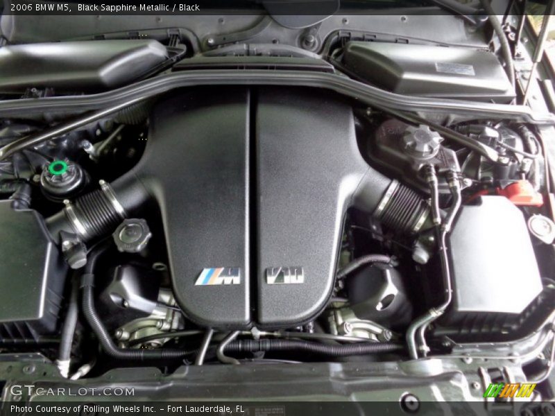  2006 M5  Engine - 5.0 Liter M DOHC 40-Valve VVT V10