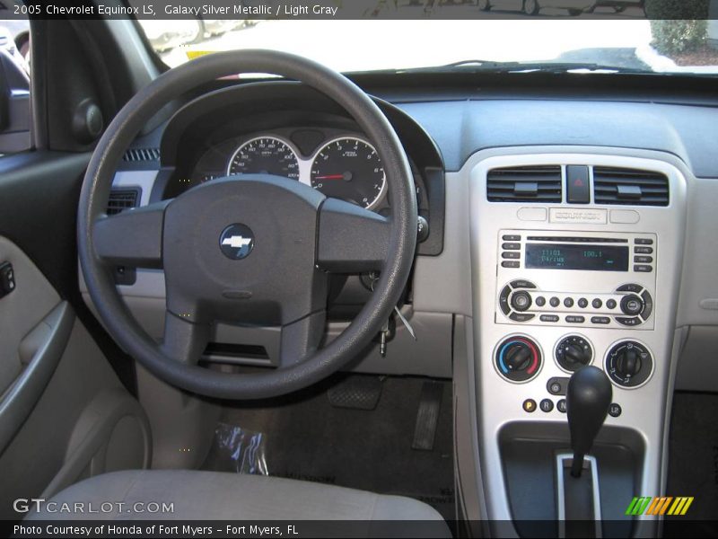 Galaxy Silver Metallic / Light Gray 2005 Chevrolet Equinox LS