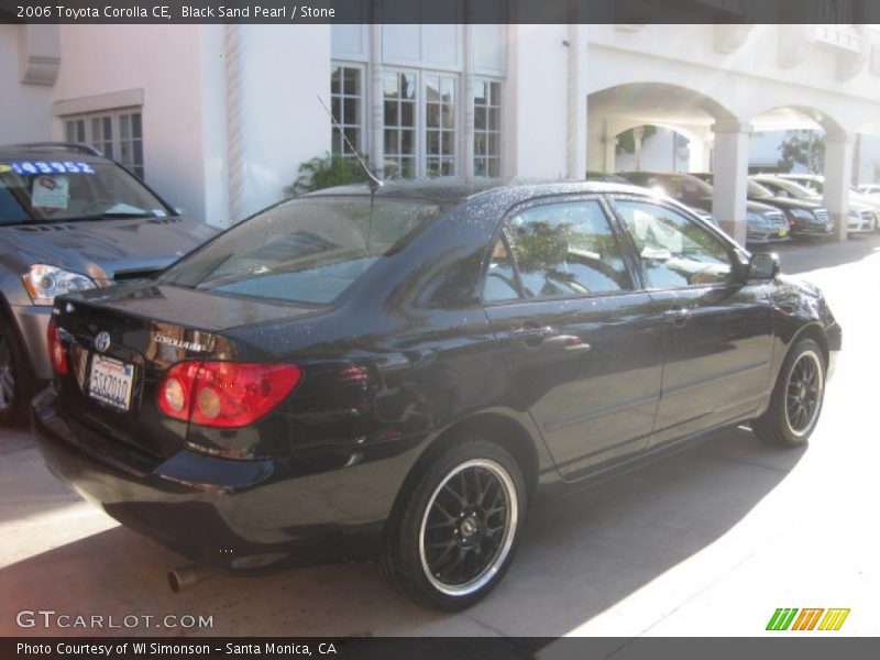 Black Sand Pearl / Stone 2006 Toyota Corolla CE