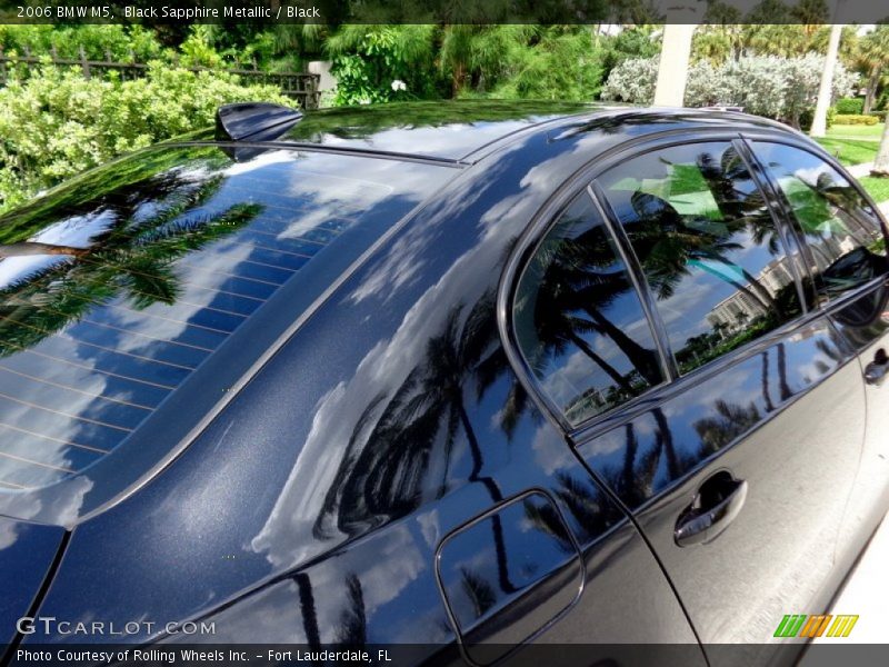 Black Sapphire Metallic / Black 2006 BMW M5