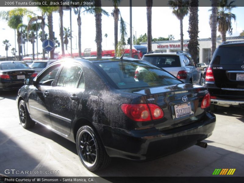 Black Sand Pearl / Stone 2006 Toyota Corolla CE