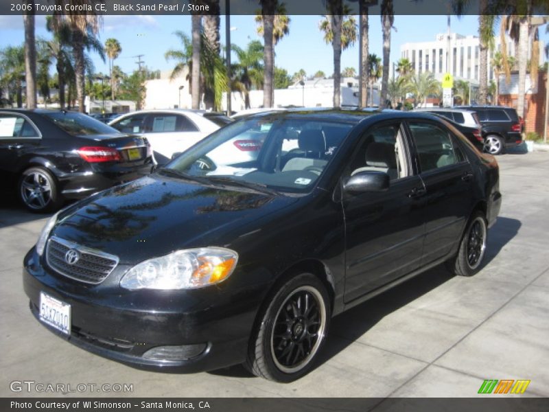Black Sand Pearl / Stone 2006 Toyota Corolla CE