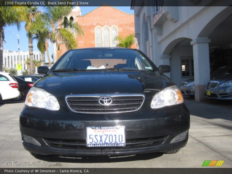 Black Sand Pearl / Stone 2006 Toyota Corolla CE