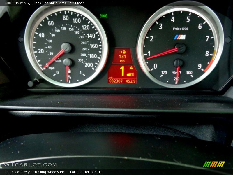  2006 M5   Gauges