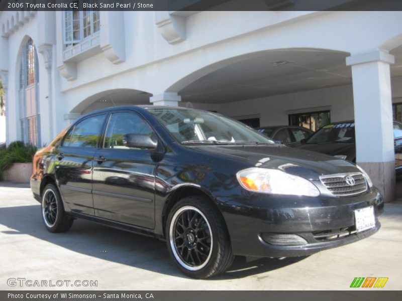 Black Sand Pearl / Stone 2006 Toyota Corolla CE
