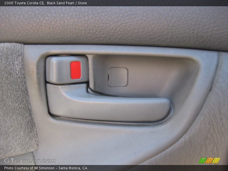 Black Sand Pearl / Stone 2006 Toyota Corolla CE