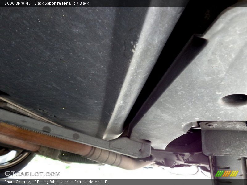 Black Sapphire Metallic / Black 2006 BMW M5