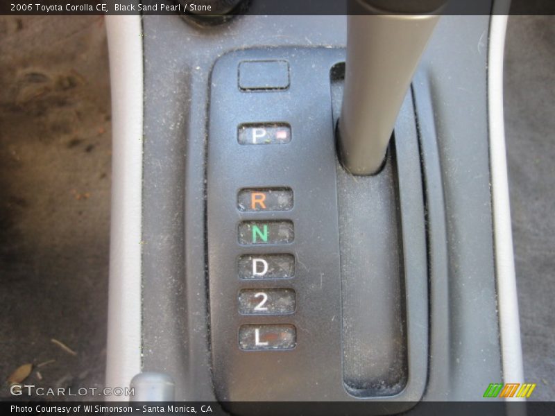 Black Sand Pearl / Stone 2006 Toyota Corolla CE