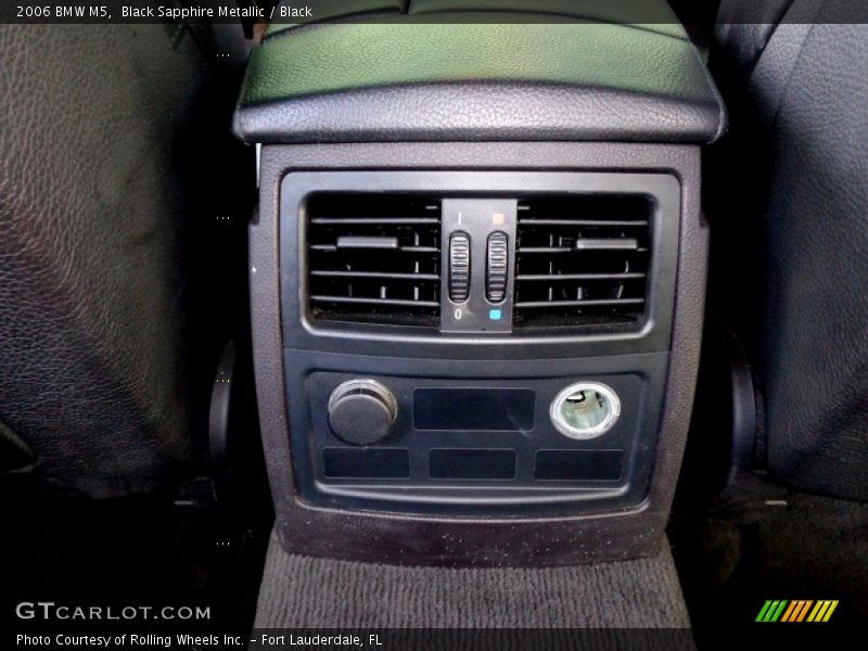 Black Sapphire Metallic / Black 2006 BMW M5
