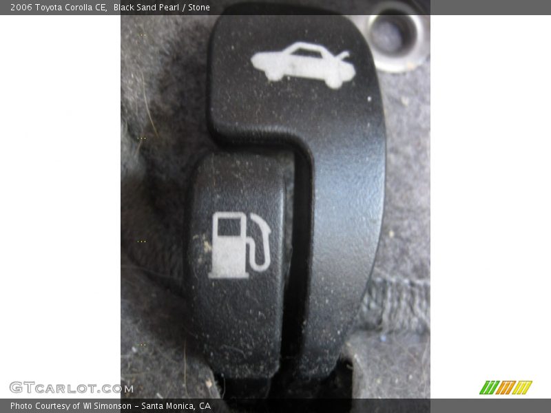 Black Sand Pearl / Stone 2006 Toyota Corolla CE