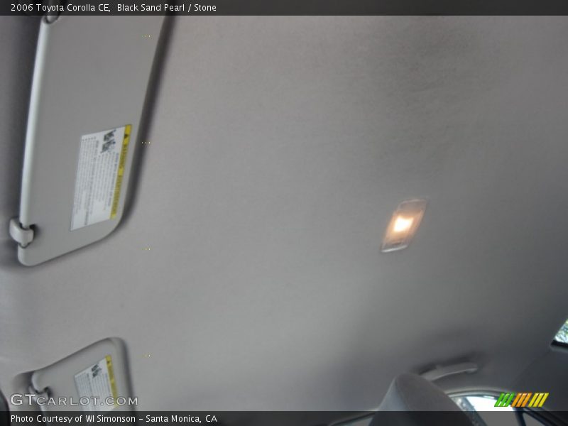 Black Sand Pearl / Stone 2006 Toyota Corolla CE