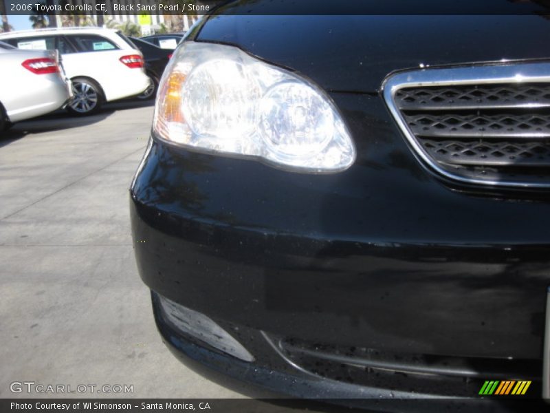 Black Sand Pearl / Stone 2006 Toyota Corolla CE