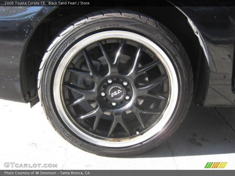 Black Sand Pearl / Stone 2006 Toyota Corolla CE