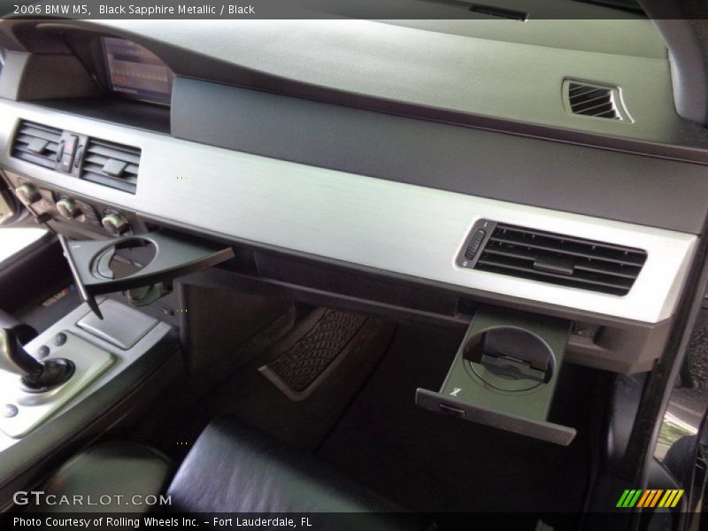 Black Sapphire Metallic / Black 2006 BMW M5