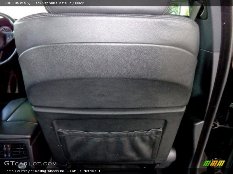 Black Sapphire Metallic / Black 2006 BMW M5