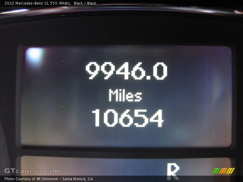 Black / Black 2012 Mercedes-Benz GL 550 4Matic