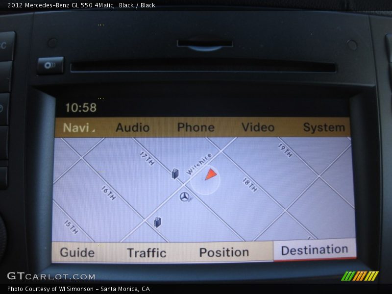 Black / Black 2012 Mercedes-Benz GL 550 4Matic