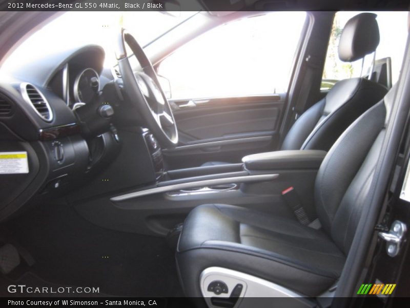 Black / Black 2012 Mercedes-Benz GL 550 4Matic