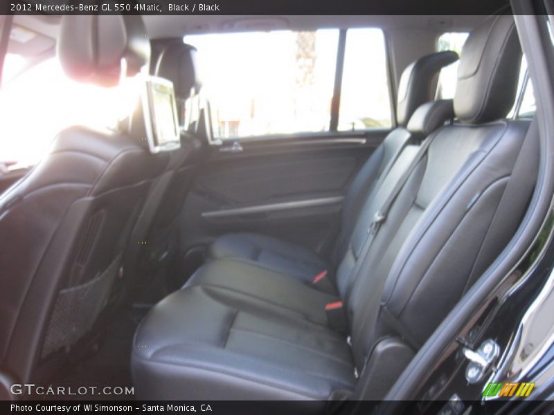 Black / Black 2012 Mercedes-Benz GL 550 4Matic
