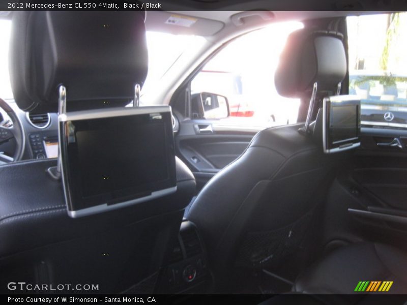 Black / Black 2012 Mercedes-Benz GL 550 4Matic