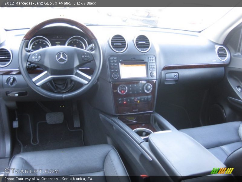 Black / Black 2012 Mercedes-Benz GL 550 4Matic