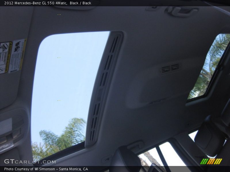 Black / Black 2012 Mercedes-Benz GL 550 4Matic