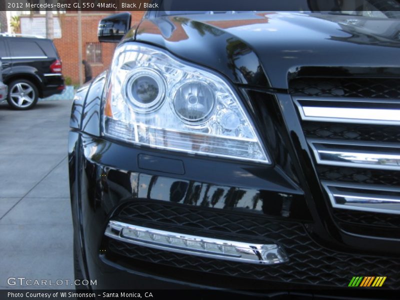 Black / Black 2012 Mercedes-Benz GL 550 4Matic