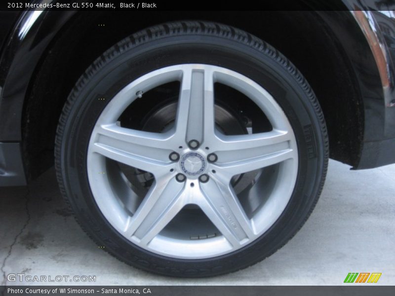 Black / Black 2012 Mercedes-Benz GL 550 4Matic