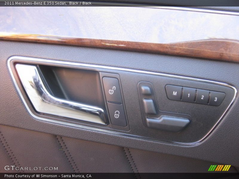 Black / Black 2011 Mercedes-Benz E 350 Sedan