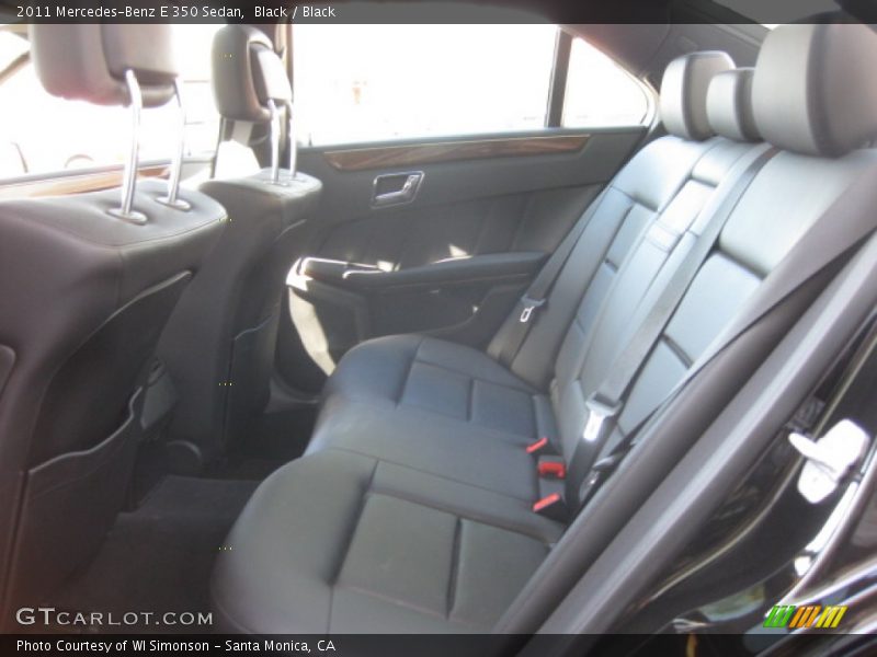 Black / Black 2011 Mercedes-Benz E 350 Sedan