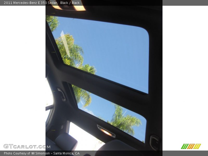 Black / Black 2011 Mercedes-Benz E 350 Sedan