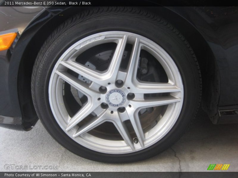 Black / Black 2011 Mercedes-Benz E 350 Sedan