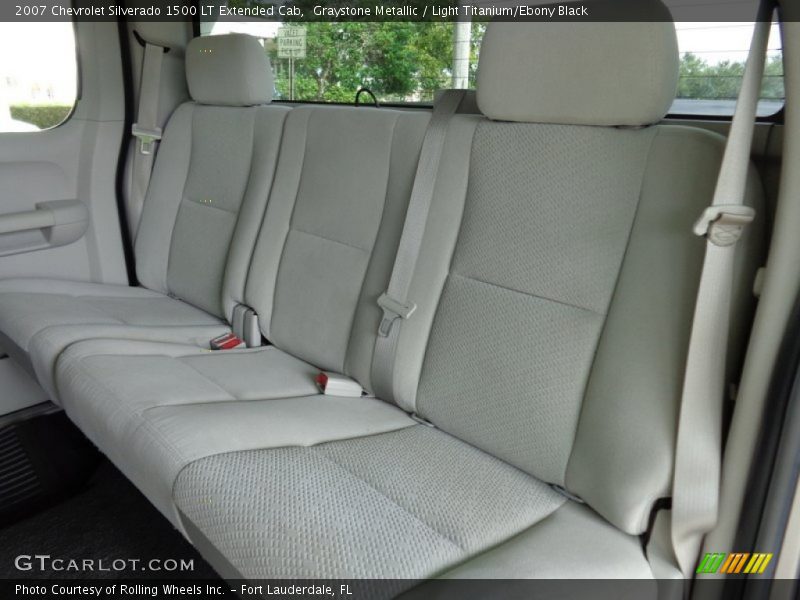 Graystone Metallic / Light Titanium/Ebony Black 2007 Chevrolet Silverado 1500 LT Extended Cab