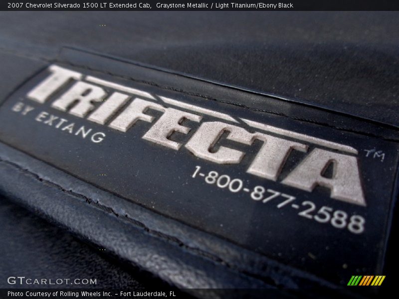 Graystone Metallic / Light Titanium/Ebony Black 2007 Chevrolet Silverado 1500 LT Extended Cab