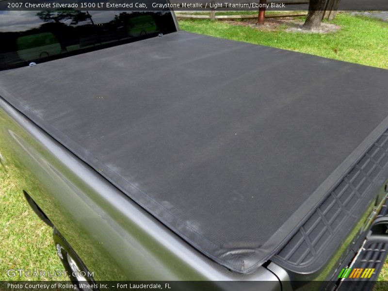 Graystone Metallic / Light Titanium/Ebony Black 2007 Chevrolet Silverado 1500 LT Extended Cab