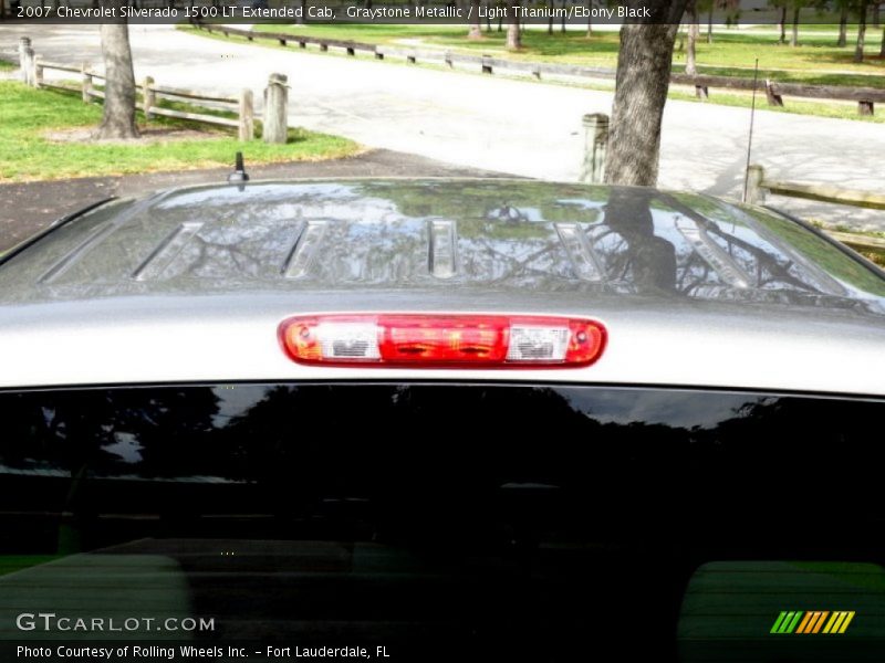 Graystone Metallic / Light Titanium/Ebony Black 2007 Chevrolet Silverado 1500 LT Extended Cab